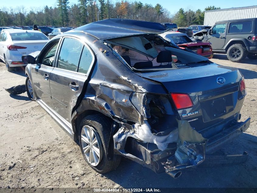 2012 Subaru Legacy 2.5I Premium VIN: 4S3BMCB66C3027996 Lot: 40844804