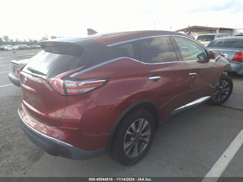 2017 Nissan Murano S VIN: 5N1AZ2MG4HN128006 Lot: 40844816