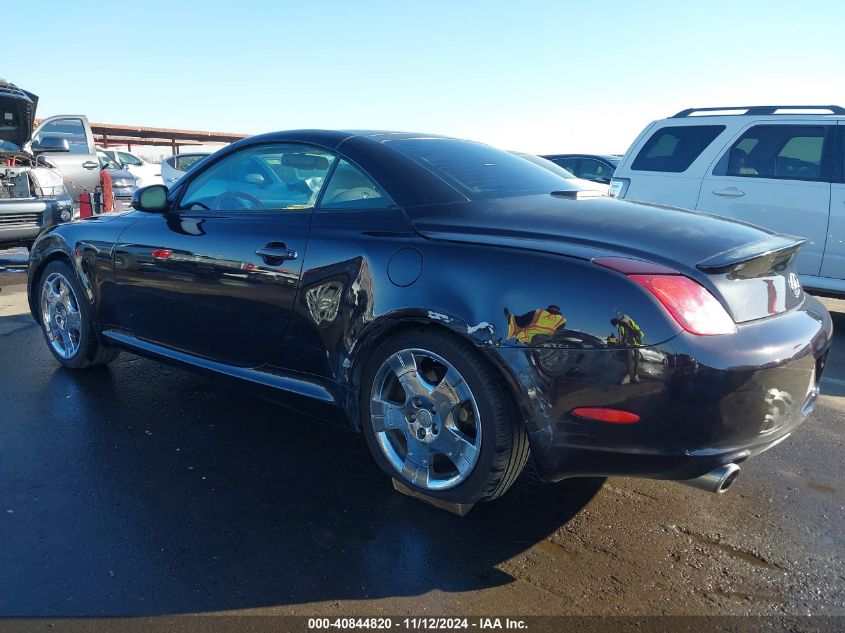 2004 Lexus Sc 430 Base (A5) VIN: JTHFN48Y940060621 Lot: 40844820