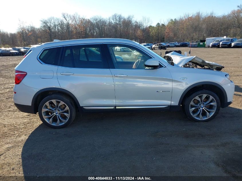 2017 BMW X3 xDrive28I VIN: 5UXWX9C53H0D99565 Lot: 40844833