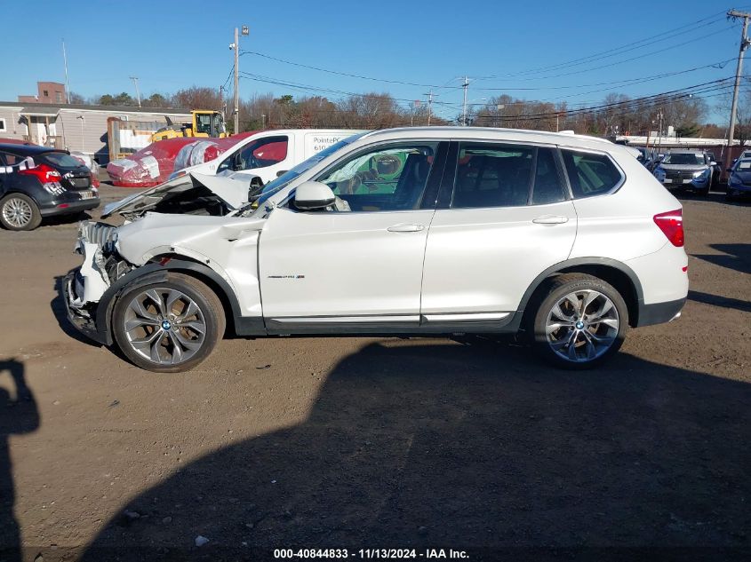 2017 BMW X3 xDrive28I VIN: 5UXWX9C53H0D99565 Lot: 40844833