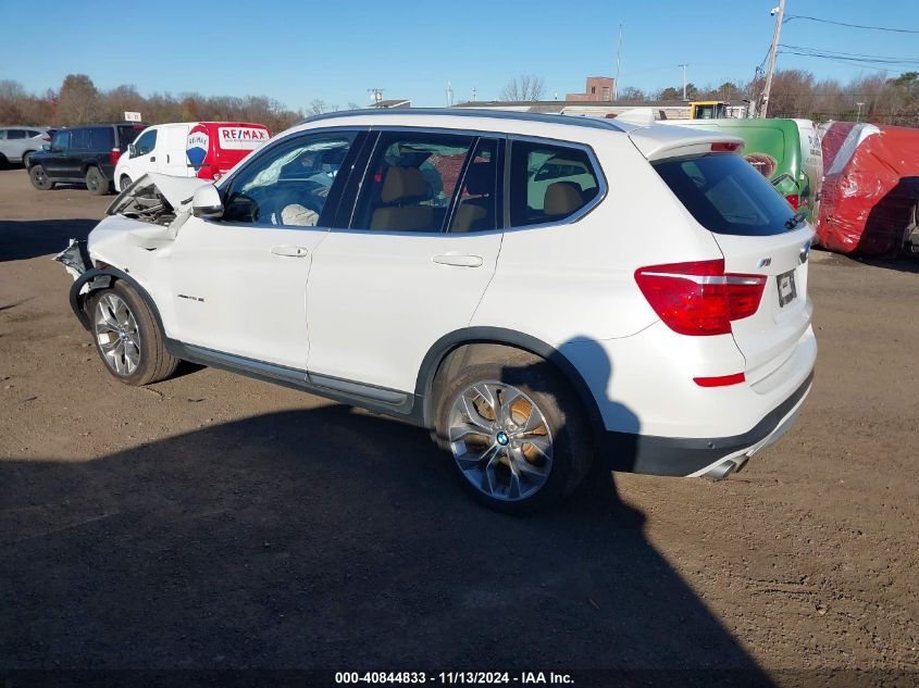 2017 BMW X3 xDrive28I VIN: 5UXWX9C53H0D99565 Lot: 40844833