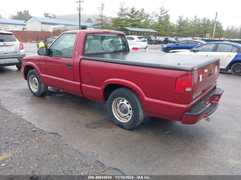 2003 GMC Sonoma VIN: 1GTCS14H038278299 Lot: 40844834