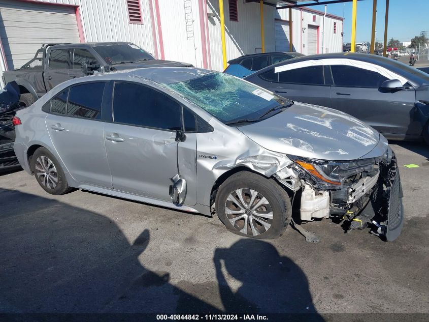 2020 Toyota Corolla Hybrid Le VIN: JTDEBRBE9LJ001451 Lot: 40844842