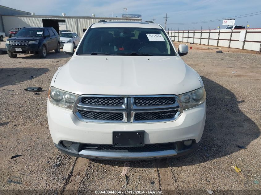 2012 Dodge Durango Crew VIN: 1C4SDHDT4CC100301 Lot: 40844854