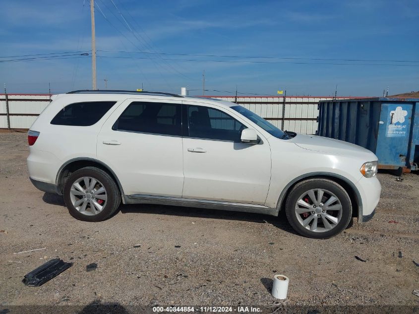 2012 Dodge Durango Crew VIN: 1C4SDHDT4CC100301 Lot: 40844854