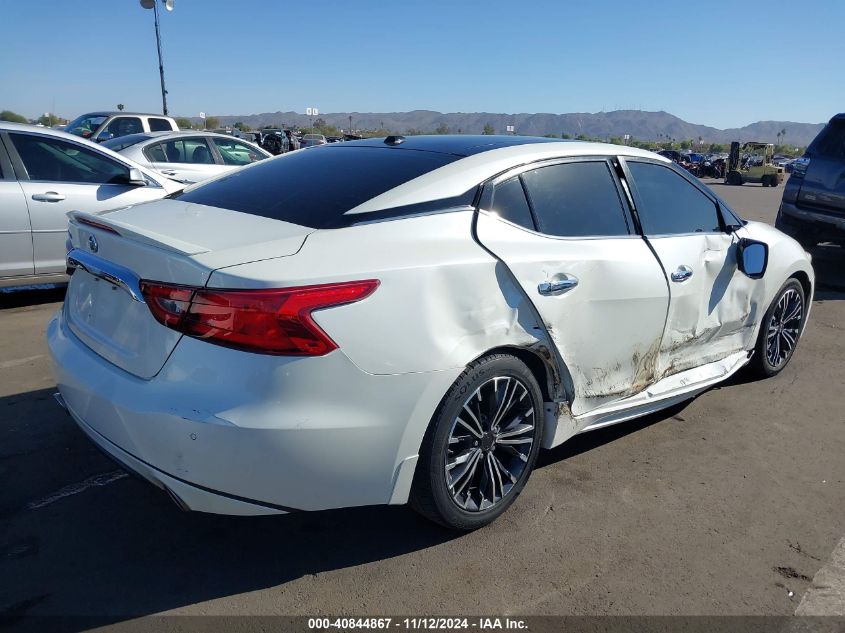 2017 Nissan Maxima 3.5 Platinum VIN: 1N4AA6AP0HC420048 Lot: 40844867