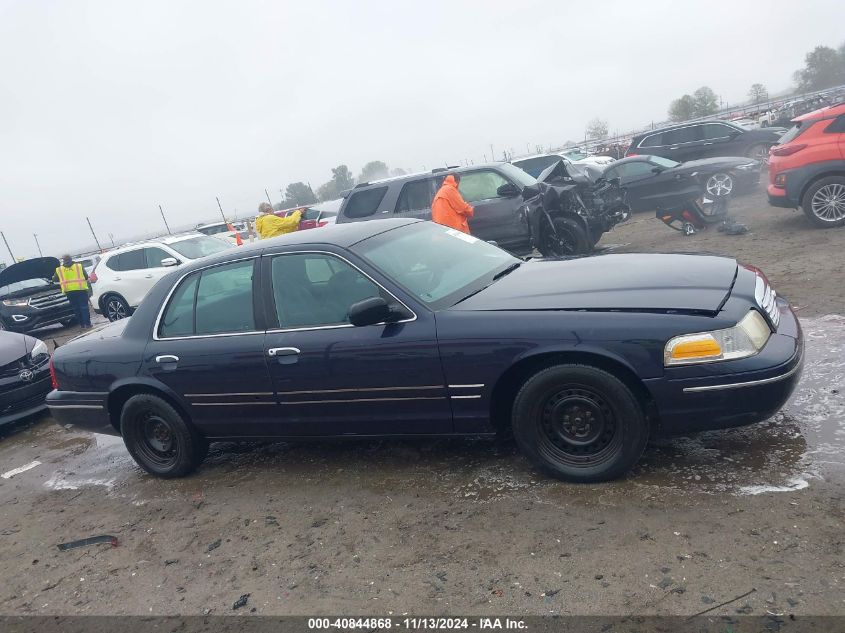 1999 Ford Crown Victoria VIN: 2FAFP73W8XX149935 Lot: 40844868