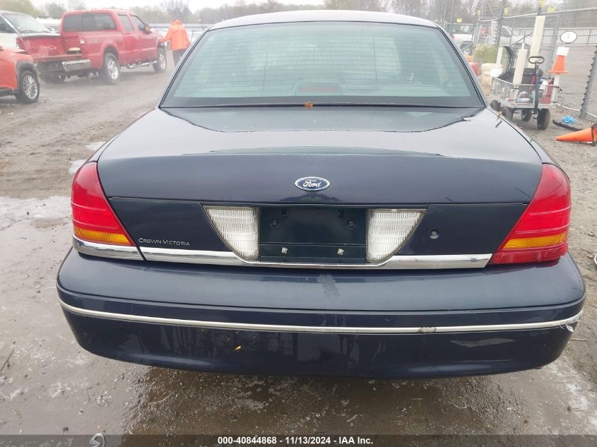 1999 Ford Crown Victoria VIN: 2FAFP73W8XX149935 Lot: 40844868