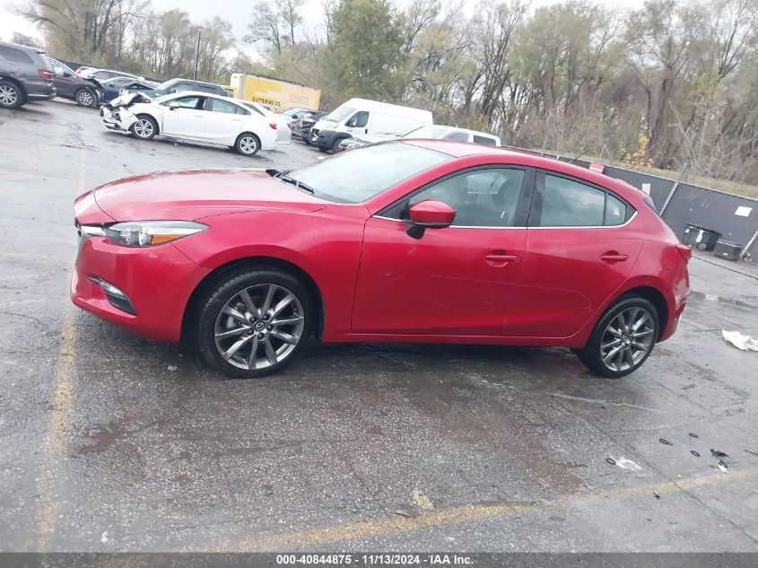 2018 Mazda Mazda3 Touring VIN: 3MZBN1L30JM230509 Lot: 40844875