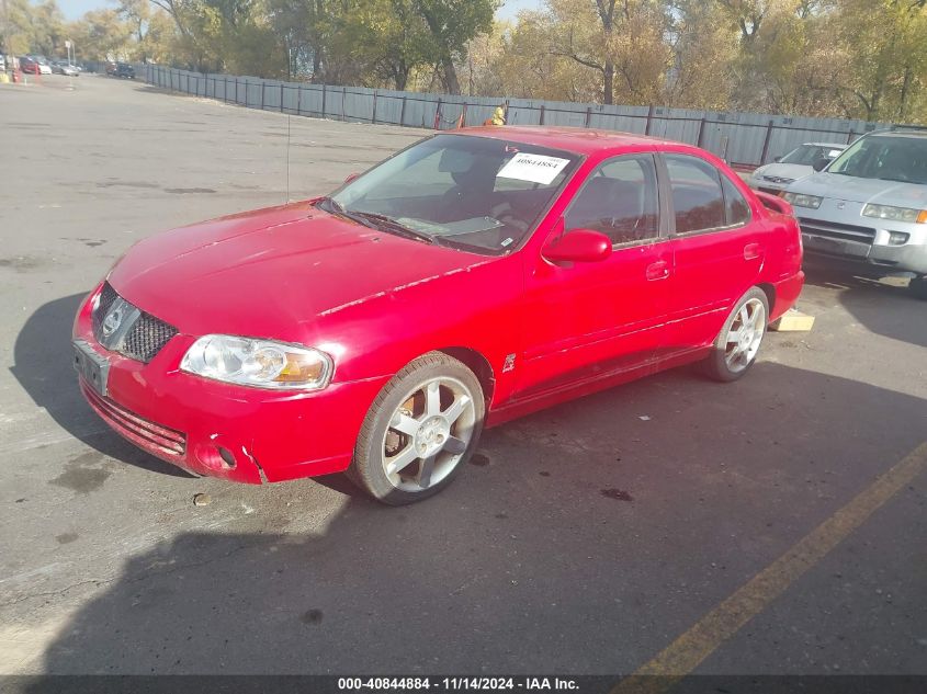 2005 Nissan Sentra Se-R Spec V VIN: 3N1AB51D15L513834 Lot: 40844884