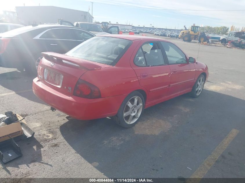 2005 Nissan Sentra Se-R Spec V VIN: 3N1AB51D15L513834 Lot: 40844884