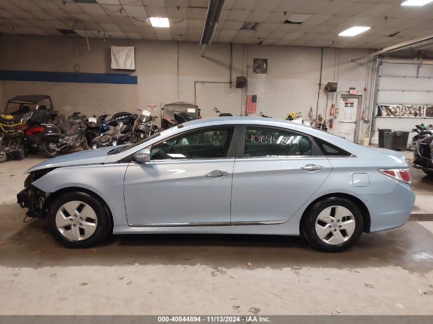 2012 Hyundai Sonata Hybrid VIN: KMHEC4A48CA033568 Lot: 40844894