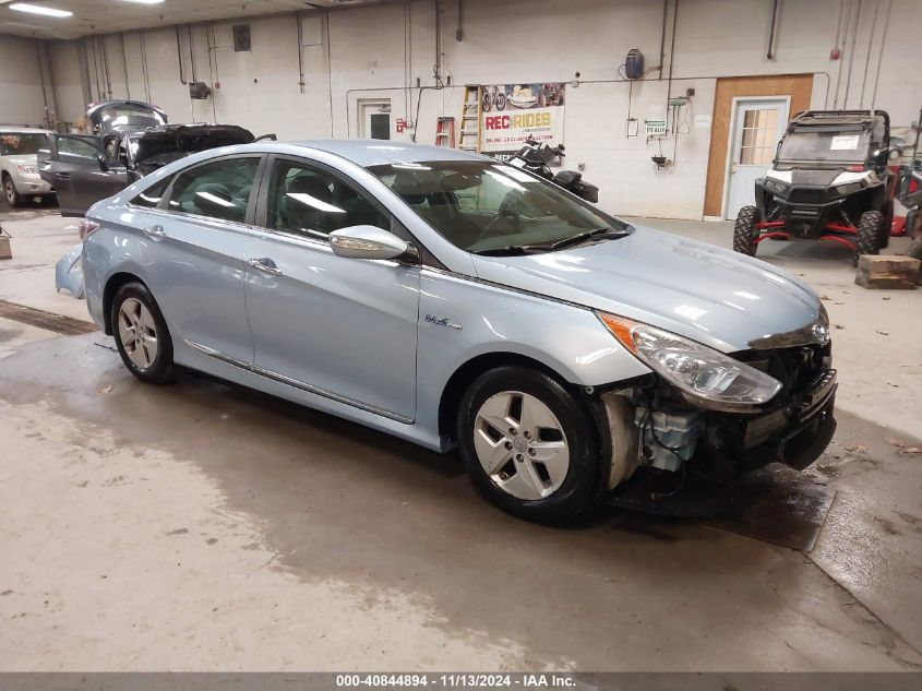 2012 Hyundai Sonata Hybrid VIN: KMHEC4A48CA033568 Lot: 40844894