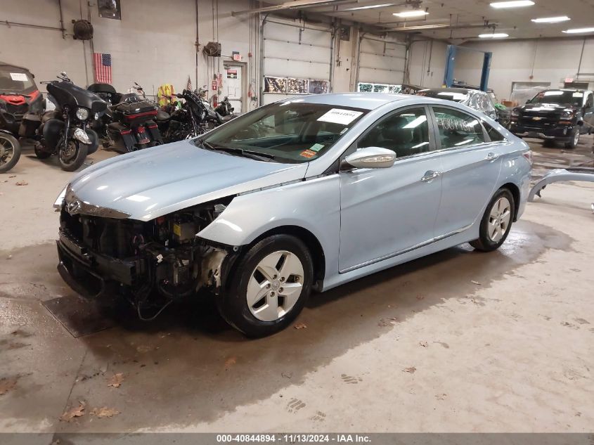 2012 Hyundai Sonata Hybrid VIN: KMHEC4A48CA033568 Lot: 40844894