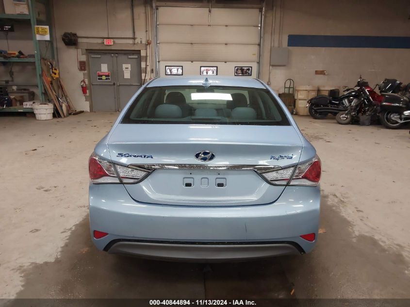 2012 Hyundai Sonata Hybrid VIN: KMHEC4A48CA033568 Lot: 40844894