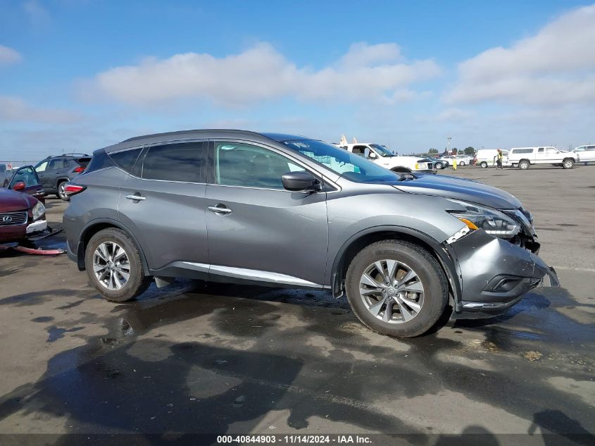 2018 Nissan Murano Sv VIN: 5N1AZ2MH4JN113326 Lot: 40844903