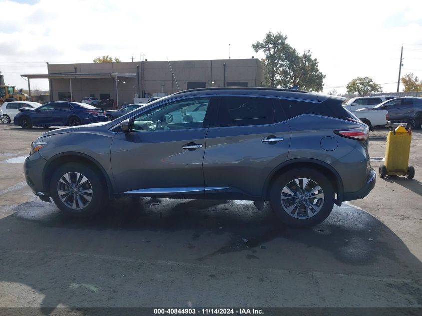 2018 Nissan Murano Sv VIN: 5N1AZ2MH4JN113326 Lot: 40844903