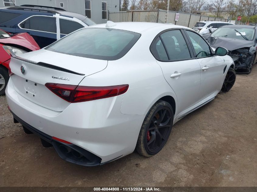 2018 Alfa Romeo Giulia Quadrifoglio Rwd VIN: ZARFAEAV4J7590345 Lot: 40844908