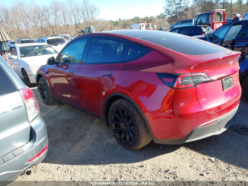 2024 Tesla Model Y Long Range Dual Motor All-Wheel Drive VIN: 7SAYGDEE7RF076522 Lot: 40844915