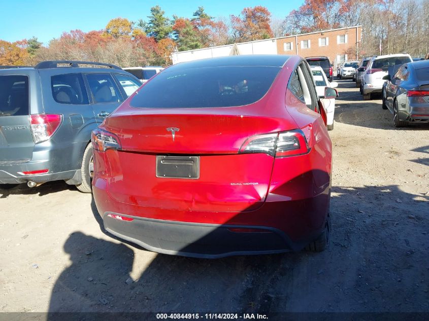 2024 TESLA MODEL Y LONG RANGE DUAL MOTOR ALL-WHEEL DRIVE - 7SAYGDEE7RF076522