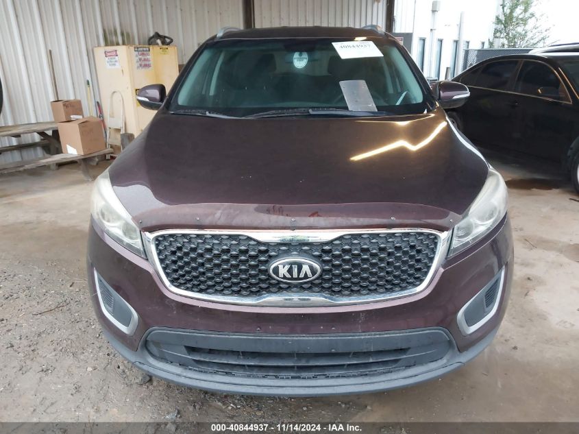 2016 Kia Sorento 2.4L Lx VIN: 5XYPG4A34GG060149 Lot: 40844937