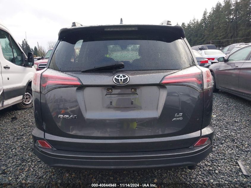 2018 Toyota Rav4 Le VIN: JTMBFREV6JJ188180 Lot: 40844948