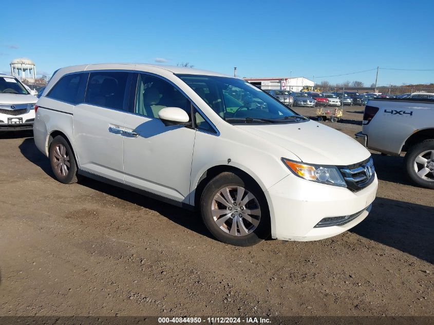 VIN 5FNRL5H3XGB162885 2016 Honda Odyssey, SE no.1