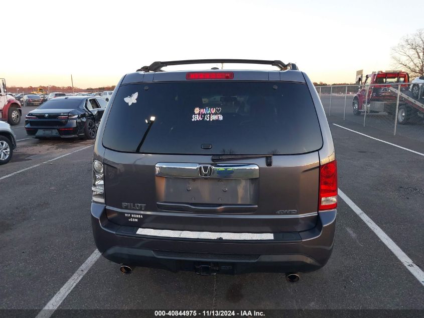 2014 Honda Pilot Ex-L VIN: 5FNYF4H59EB004050 Lot: 40844975