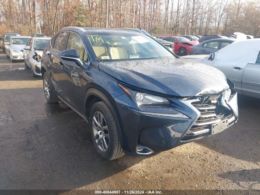 VIN JTJYARBZXF2012554 2015 Lexus NX, 200T no.1