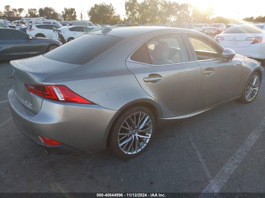 VIN JTHBF1D27E5030453 2014 Lexus IS, 250 no.4