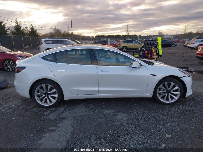 2019 Tesla Model 3 Long Range/Performance VIN: 5YJ3E1EB6KF211660 Lot: 40845008