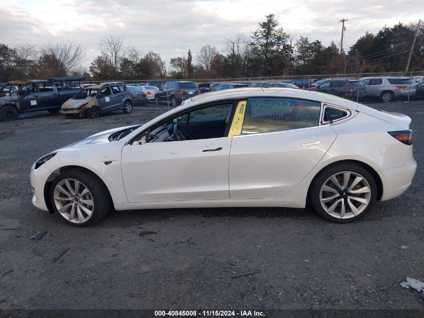 2019 Tesla Model 3 Long Range/Performance VIN: 5YJ3E1EB6KF211660 Lot: 40845008