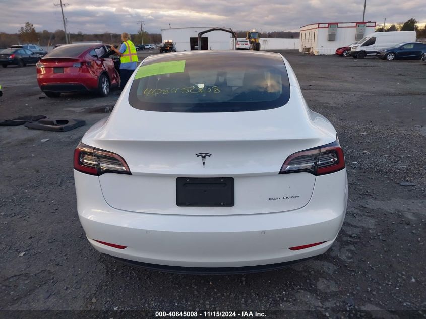 2019 Tesla Model 3 Long Range/Performance VIN: 5YJ3E1EB6KF211660 Lot: 40845008