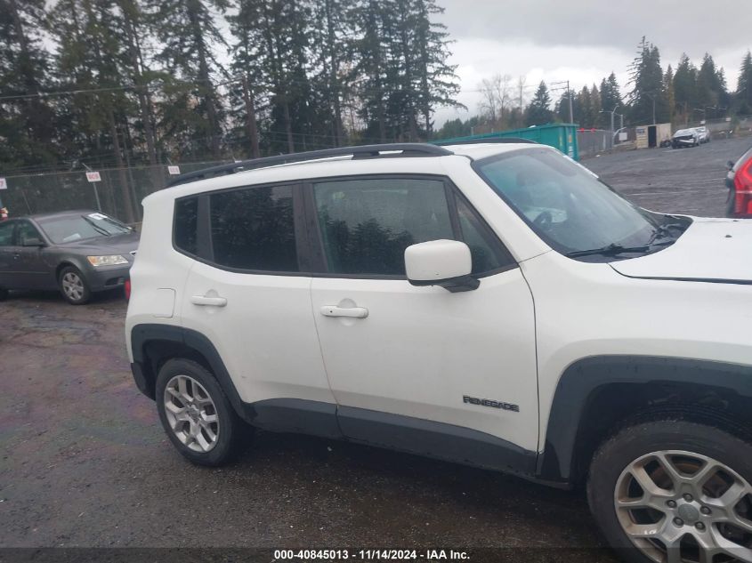 2018 Jeep Renegade Latitude 4X4 VIN: ZACCJBBB3JPH64036 Lot: 40845013