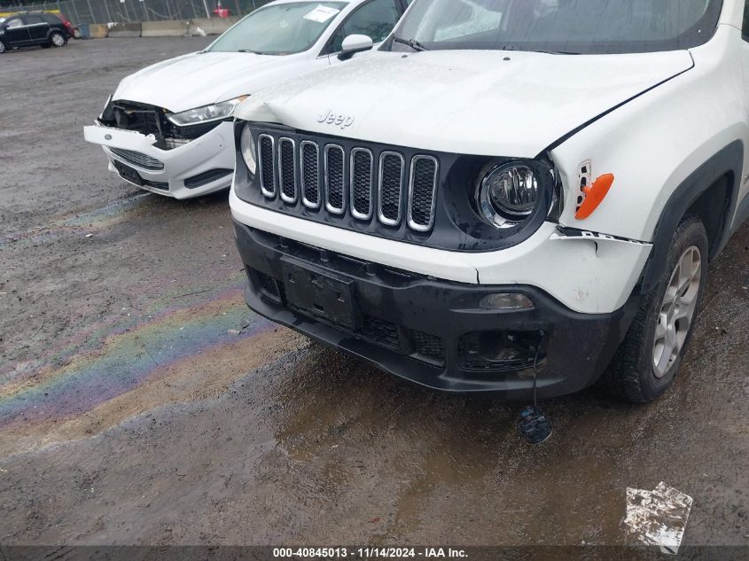 2018 Jeep Renegade Latitude 4X4 VIN: ZACCJBBB3JPH64036 Lot: 40845013