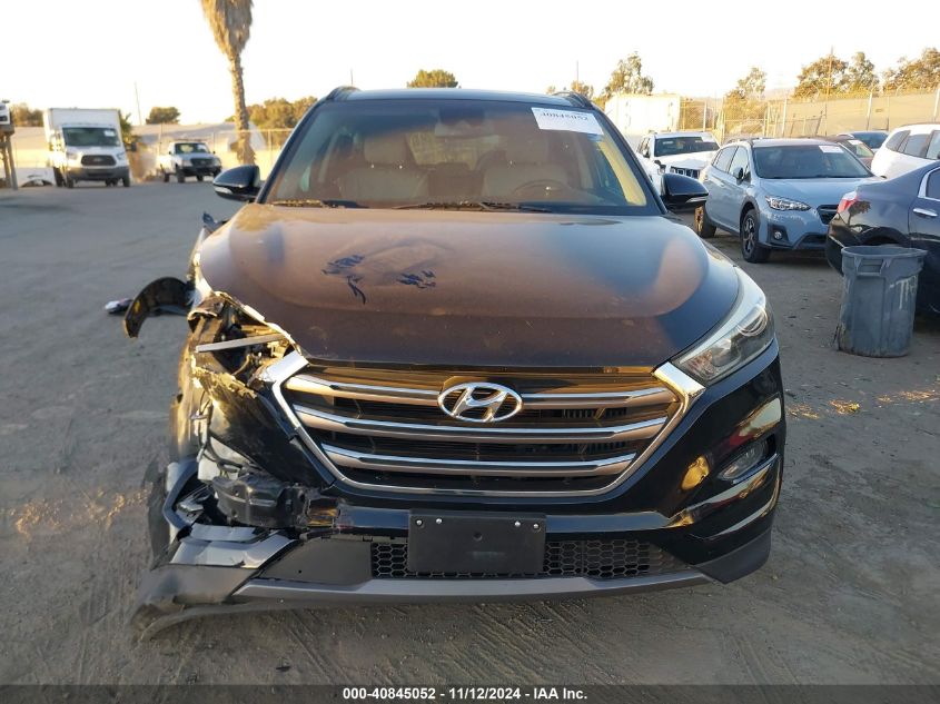 2016 Hyundai Tucson Limited VIN: KM8J33A21GU206052 Lot: 40845052