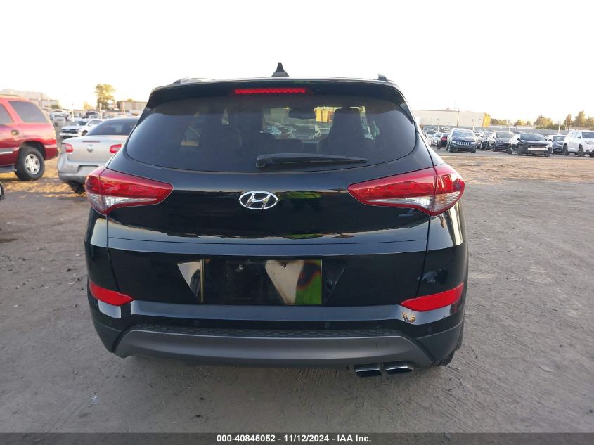 2016 Hyundai Tucson Limited VIN: KM8J33A21GU206052 Lot: 40845052