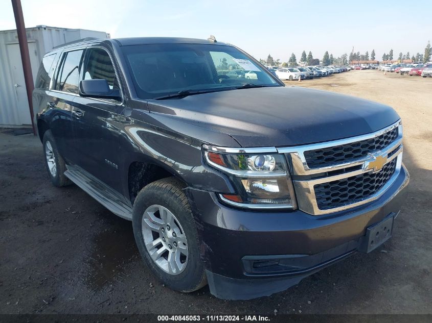 2015 Chevrolet Tahoe Ls VIN: 1GNSCAEC7FR301160 Lot: 40845053