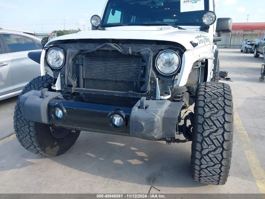 2018 Jeep Wrangler Jk Unlimited Altitude 4X4 VIN: 1C4BJWEG8JL842504 Lot: 40845081