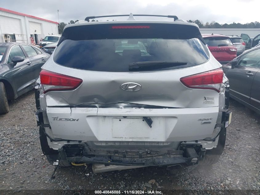 2018 Hyundai Tucson Sport VIN: KM8J3CALXJU763381 Lot: 40845085