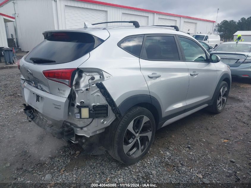 VIN KM8J3CALXJU763381 2018 Hyundai Tucson, Sport no.4