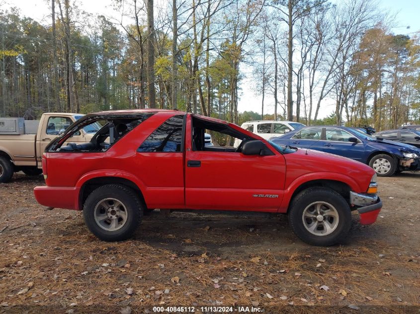 2000 Chevrolet Blazer Ls VIN: IGNCS18W6YK131074 Lot: 40845112