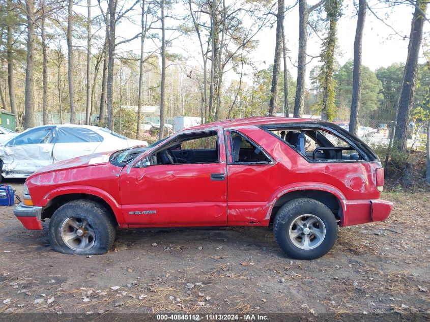 2000 Chevrolet Blazer Ls VIN: IGNCS18W6YK131074 Lot: 40845112