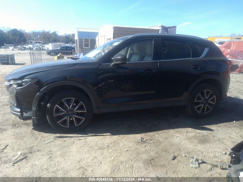 2017 Mazda Cx-5 Grand Touring VIN: JM3KFADL1H0154706 Lot: 40845136