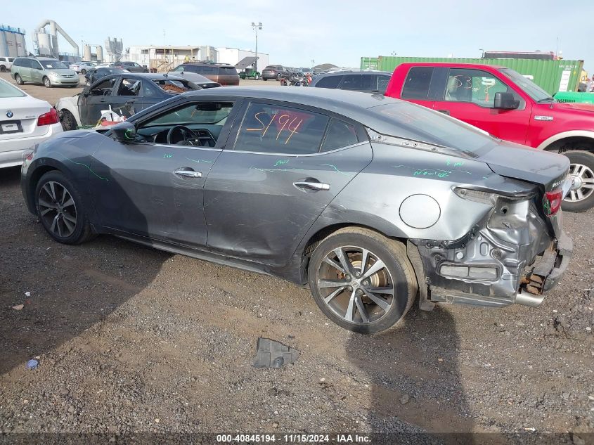 2017 Nissan Maxima 3.5 S VIN: 1N4AA6AP2HC442682 Lot: 40845194