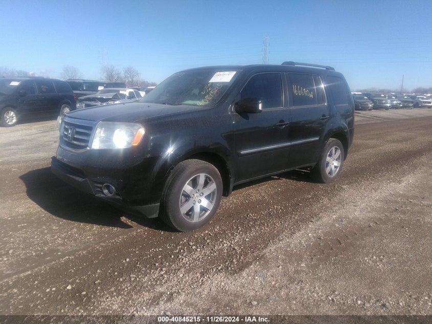 Vin: 5fnyf4h92db017885, lot: 41334830, honda pilot touring 20132