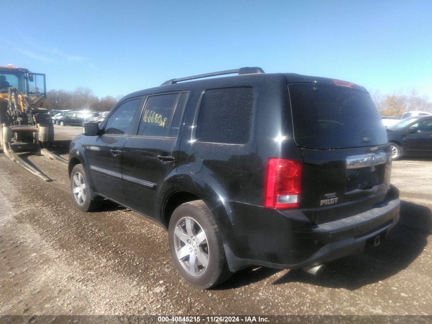 Vin: 5fnyf4h92db017885, lot: 41334830, honda pilot touring 20133
