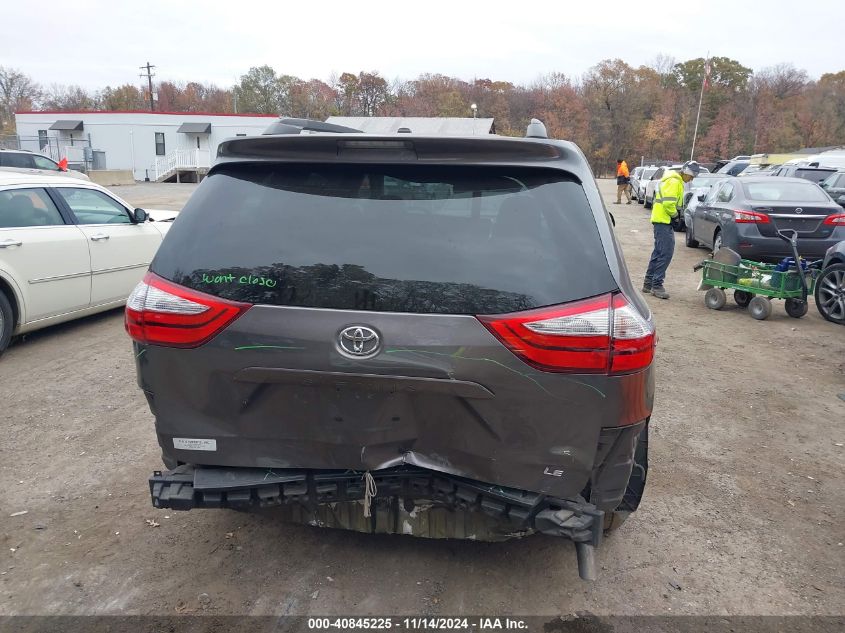 2015 Toyota Sienna Le 8 Passenger VIN: 5TDKK3DC9FS599933 Lot: 40845225