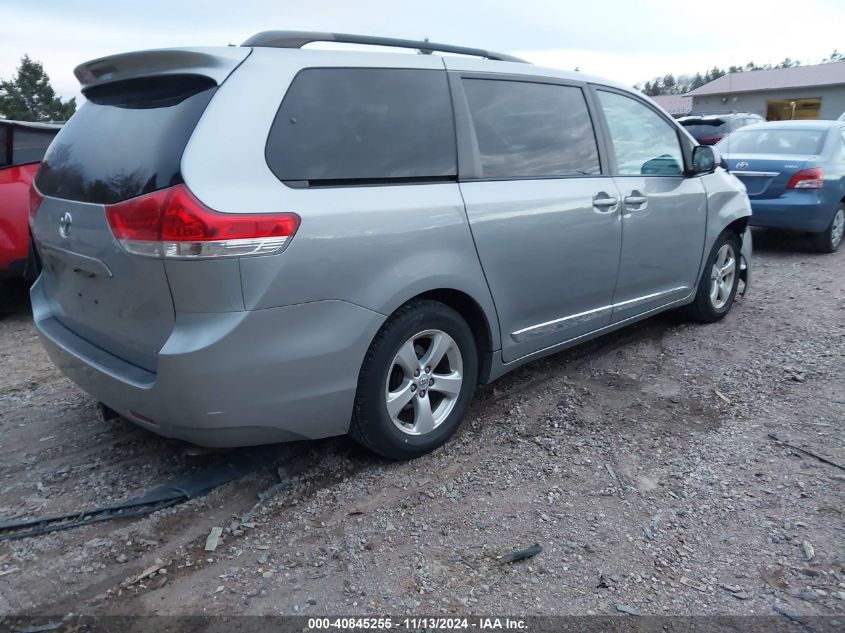 VIN 5TDKK3DC3ES444017 2014 Toyota Sienna, Le V6 8 P... no.4